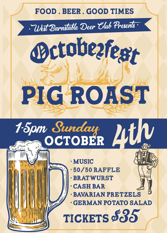 West Barnatable Deer Club Pig Roast